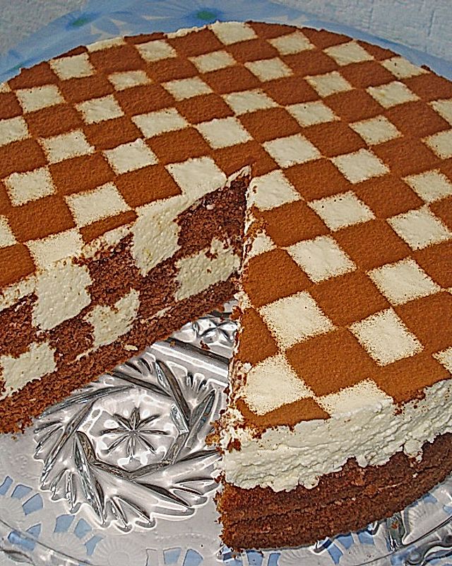 Schachbrett - Torte
