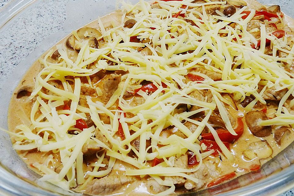 Gyros 'Spezial' mit Paprika Gyros 'Spezial' mit Paprika