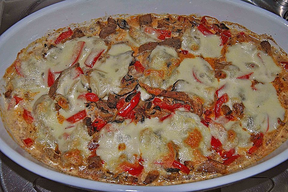 Gyros 'Spezial' mit Paprika Gyros 'Spezial' mit Paprika
