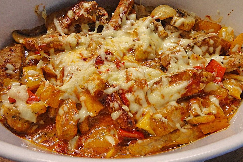 Gyros 'Spezial' mit Paprika Gyros 'Spezial' mit Paprika