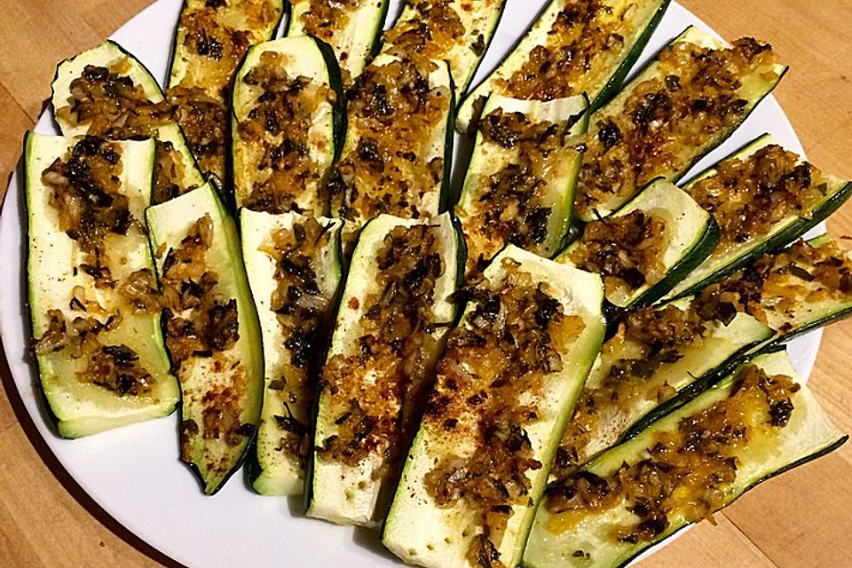 Marokkanische Chermoula - Zucchini