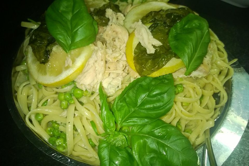 Linguine al limone Linguine al limone