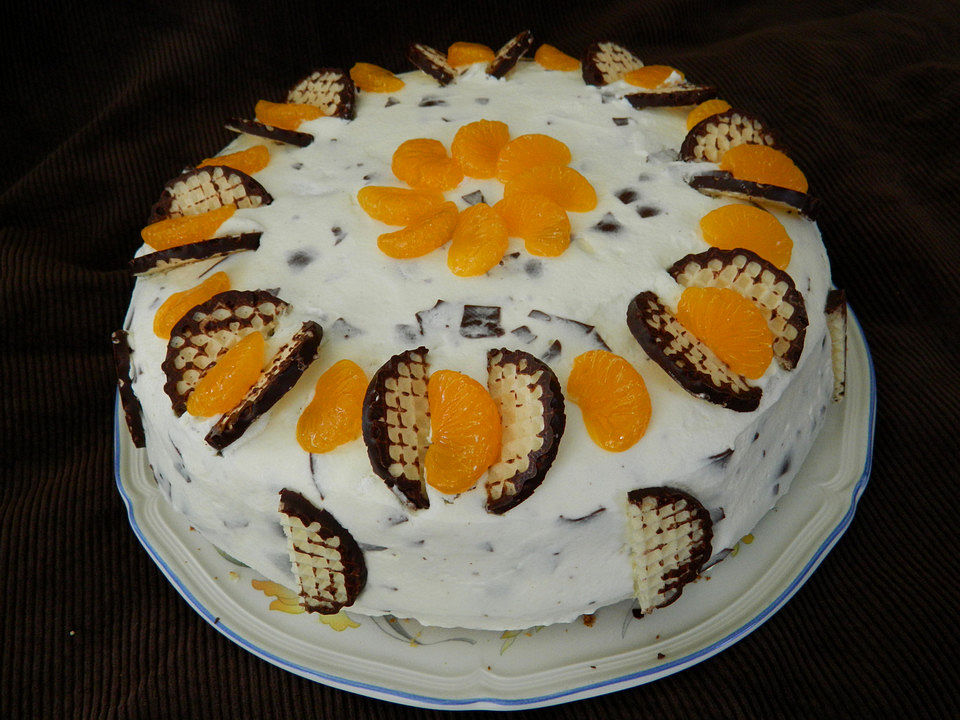 Mandarinen - Schokokuss - Torte von gypsi1982| Chefkoch
