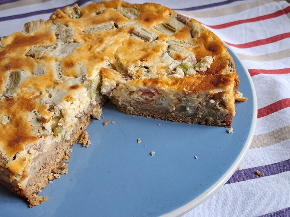 Rhabarber-Quark-Kuchen von kuechenfee2310| Chefkoch