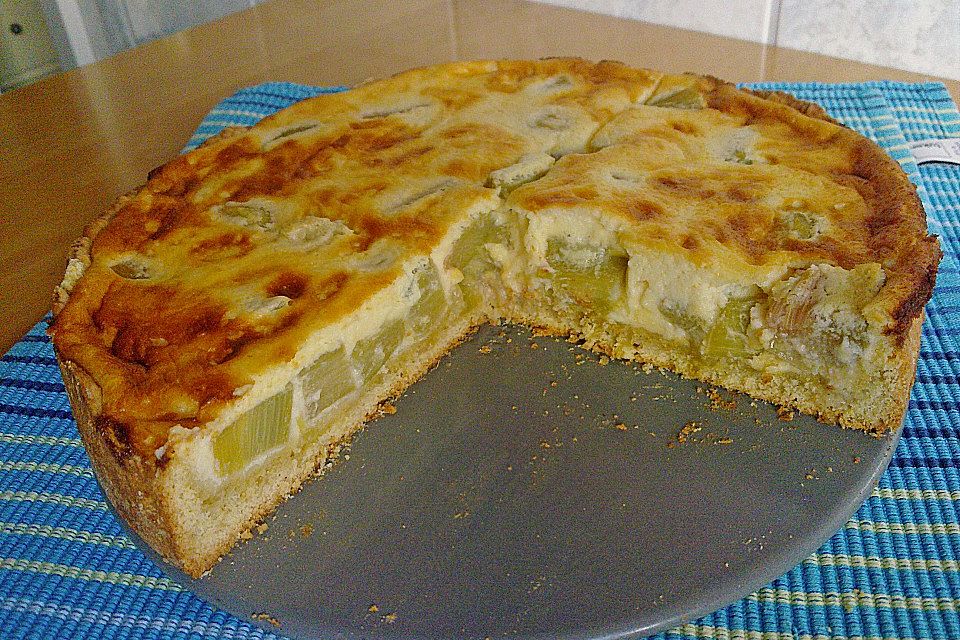 Rhabarber - Quark - Kuchen