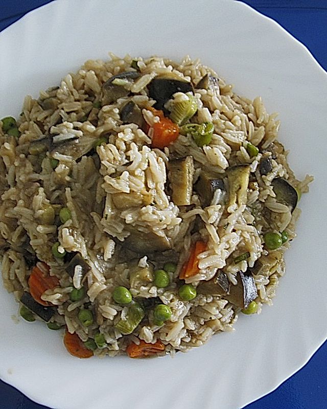 Jägersauce - Gemüse - Reis