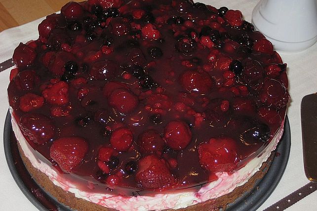 Roter Beerenkuchen vom Blech mit Mascarponecreme von luci12| Chefkoch Roter Beerenkuchen vom Blech mit Mascarponecreme von luci12| Chefkoch