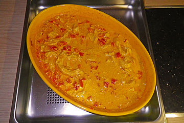 Paprika - Hähnchengeschnetzeltes