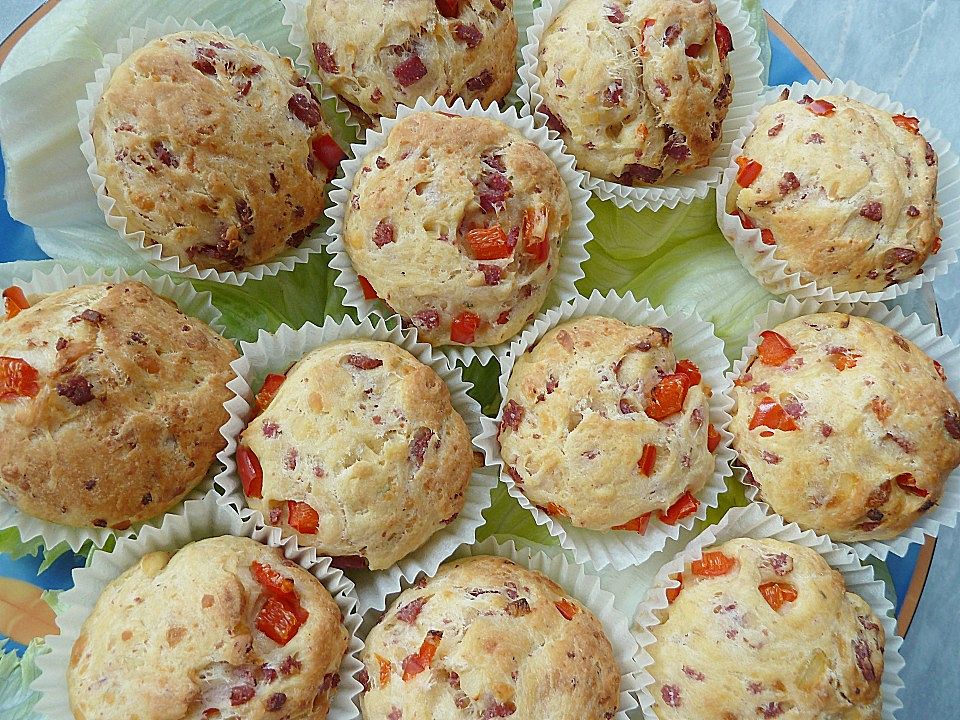 Pizza Muffins von karin04 Chefkoch