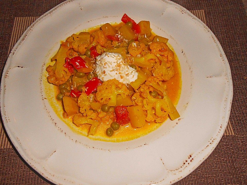 Blumenkohl-Kartoffel-Curry| Chefkoch