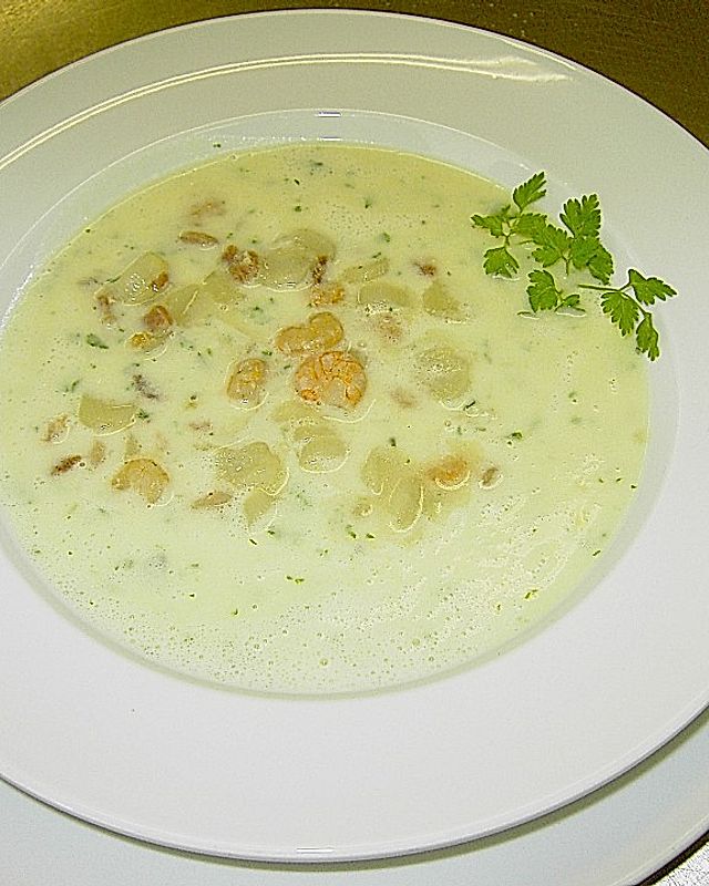 Spargel - Kräuter - Suppe