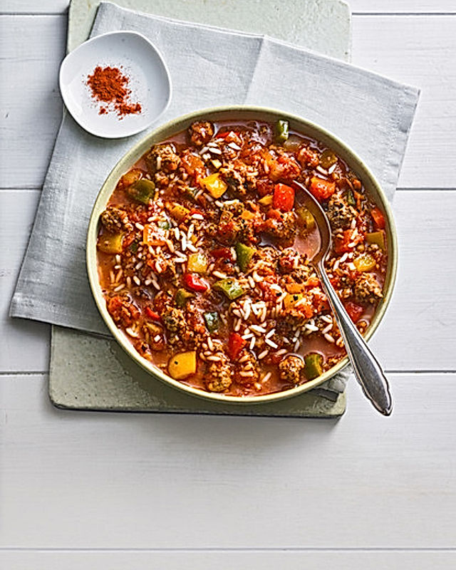 Tomaten-Paprika-Eintopf