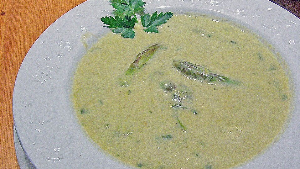 Grüne Spargelsuppe von illa