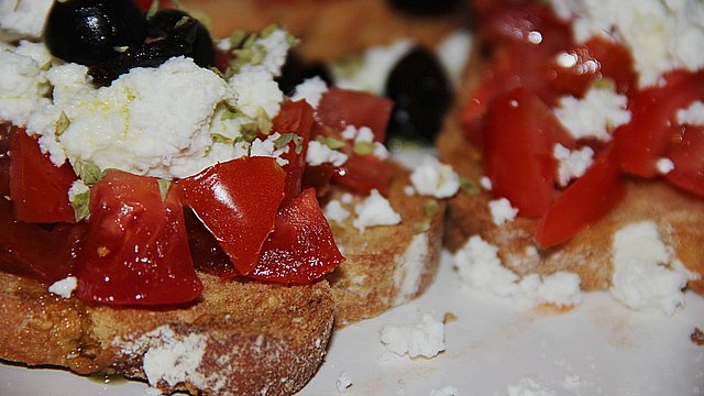 Dakos mit Tomate und Feta von Liesbeth