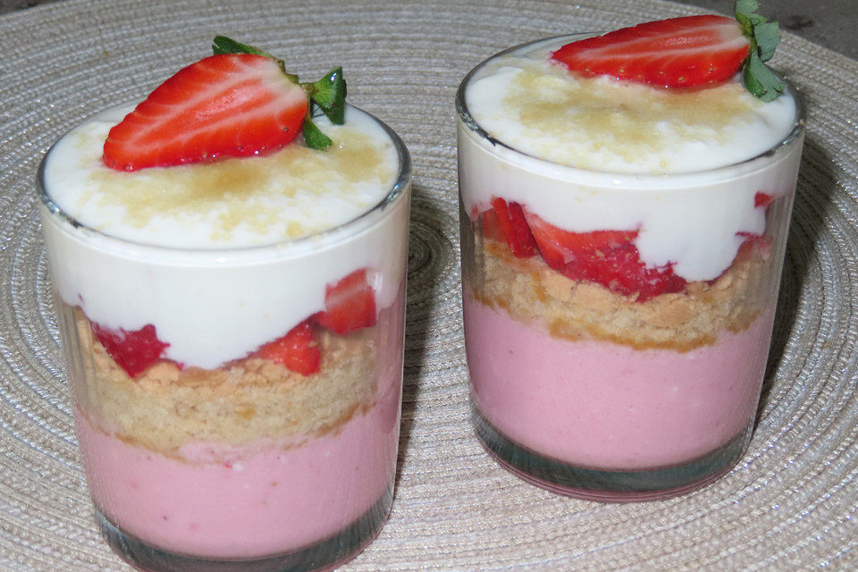 Erdbeer - Joghurt - Trifle