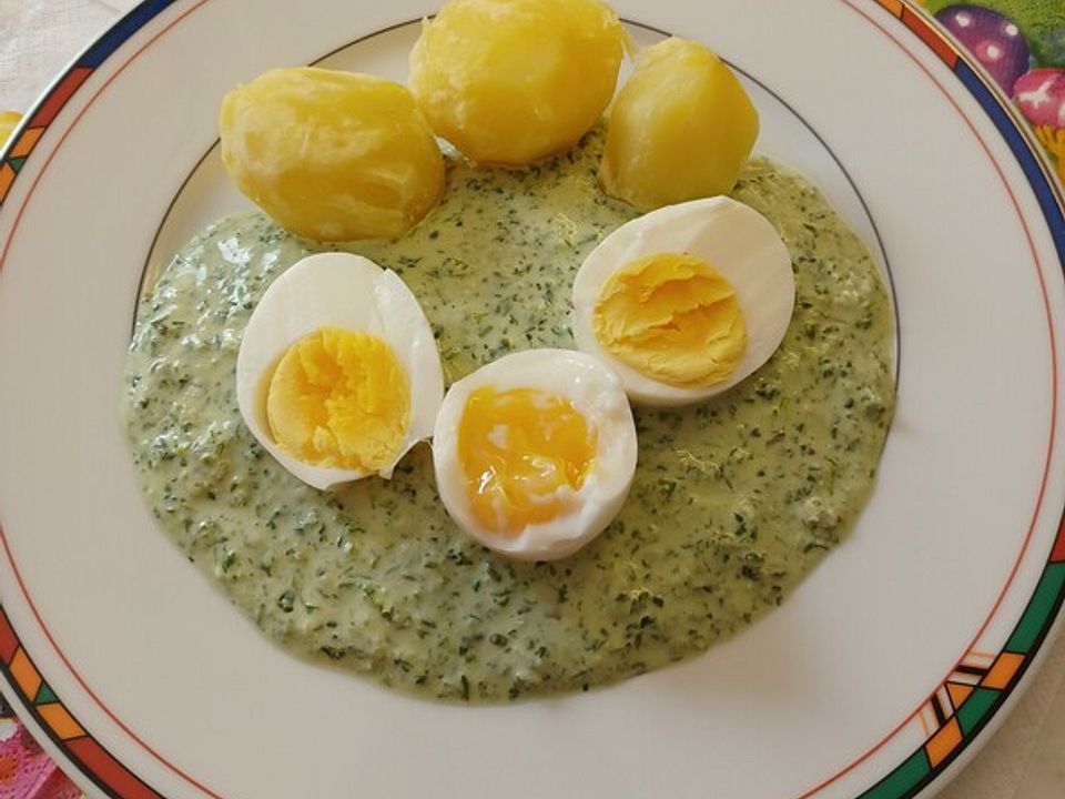 Frankfurter Grüne Sauce mit Kartoffeln von Callista| Chefkoch