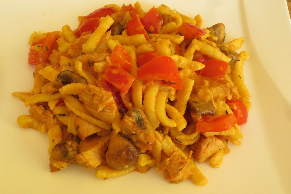 Champignon - Hähnchenpfanne