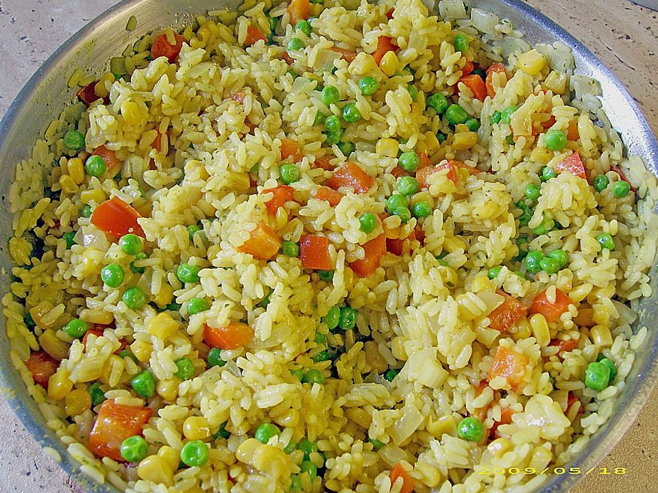 Vegetarische Reispfanne von Nicky0110 | Chefkoch