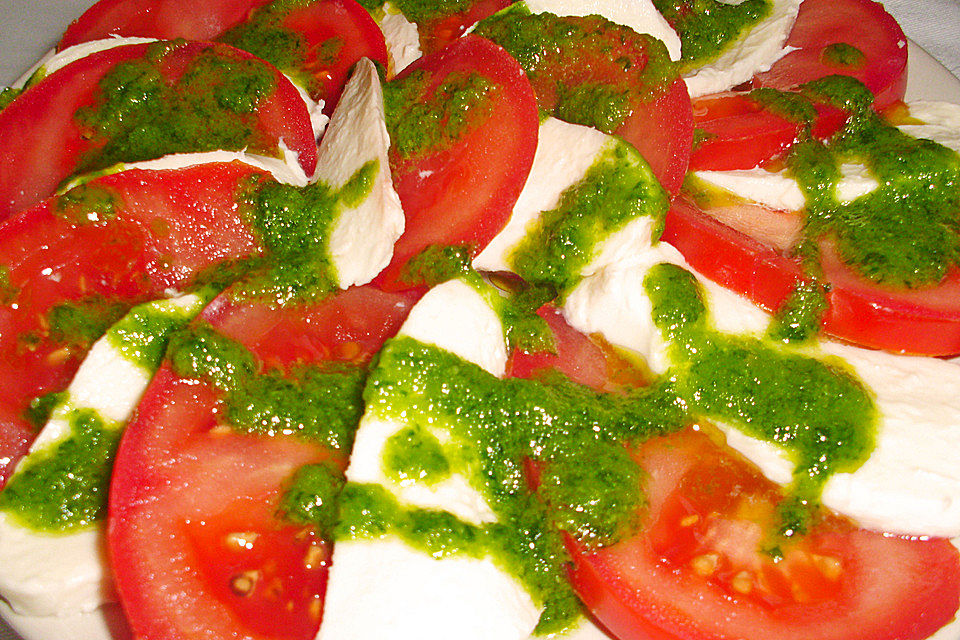 Mozzarella - Tomaten - Salat  II