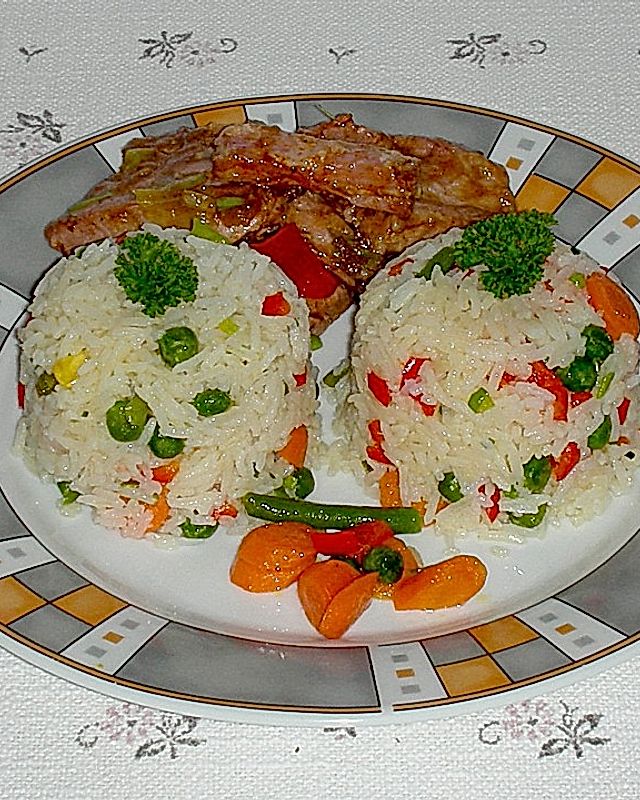 Reis - Gemüse - Beilage