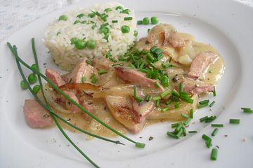 Fleischwurst - Zwiebel - Senf - Ragout