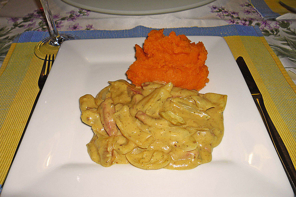 Fleischwurst - Zwiebel - Senf - Ragout