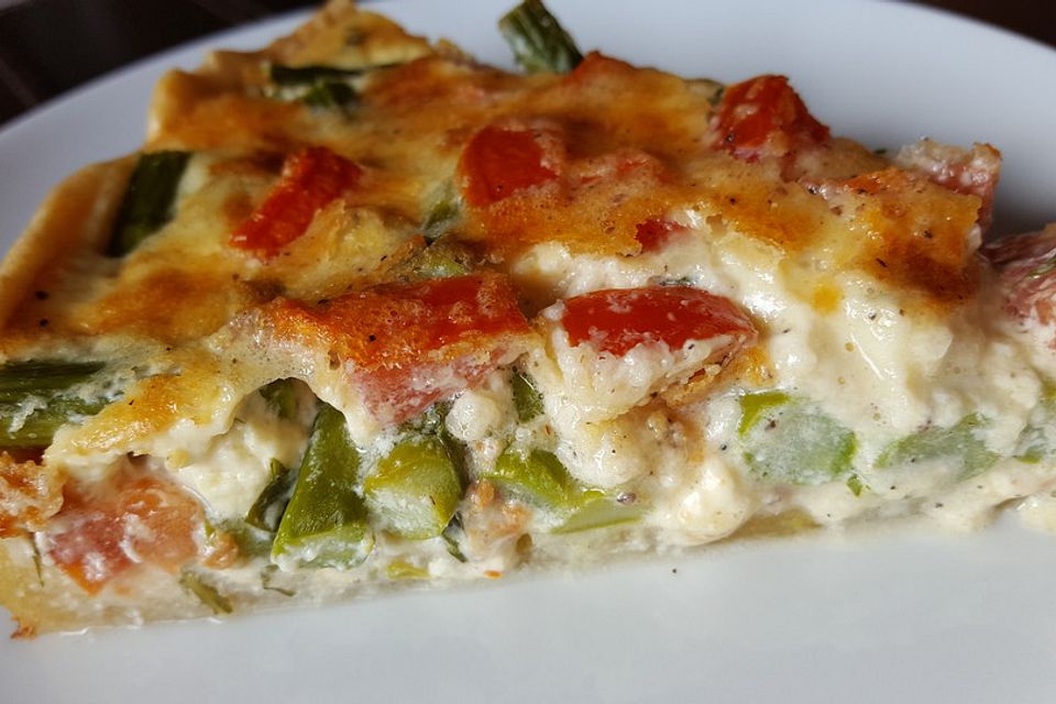 Spargelquiche