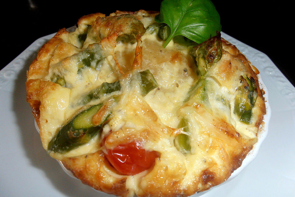 Spargelquiche