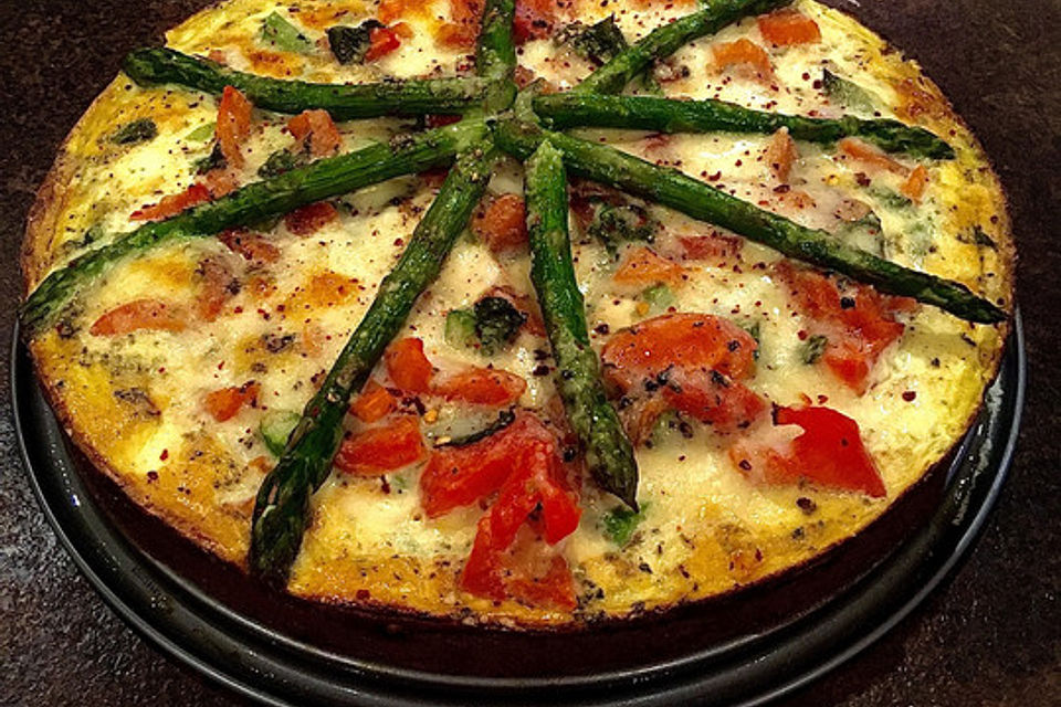 Spargelquiche