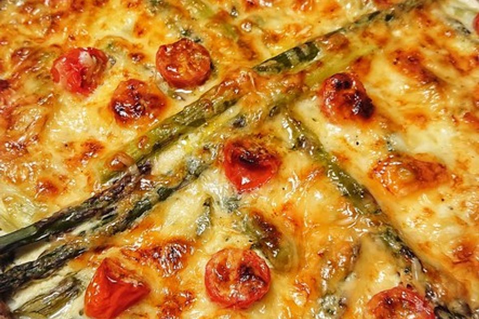 Spargelquiche