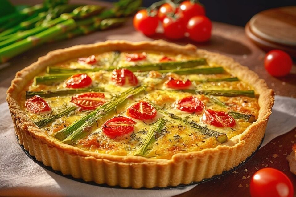 Spargelquiche