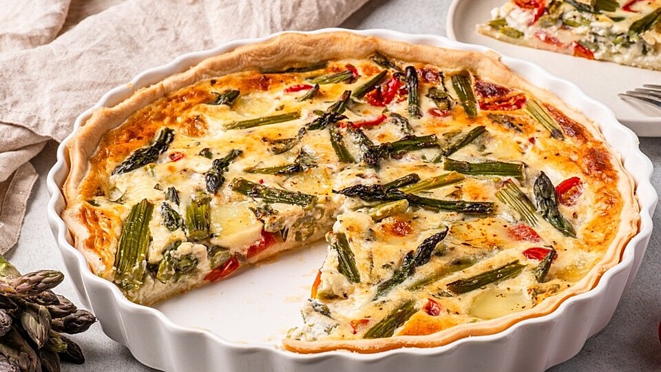 Spargelquiche