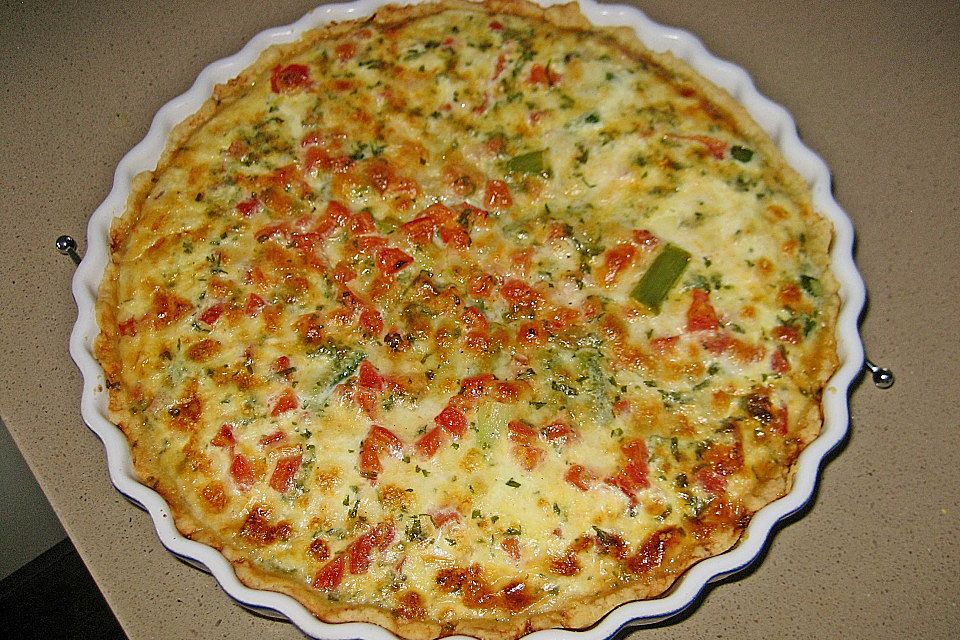 Spargelquiche