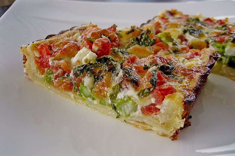 Spargelquiche