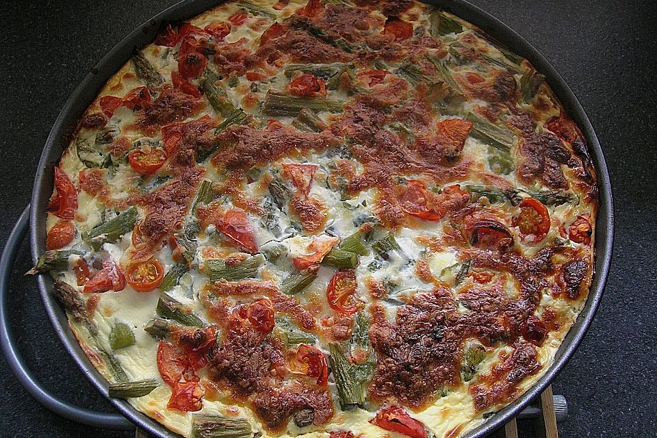 Spargelquiche