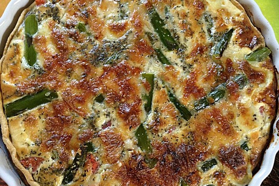 Spargelquiche