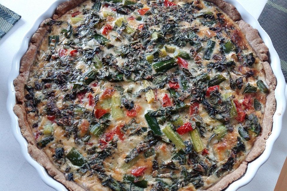 Spargelquiche