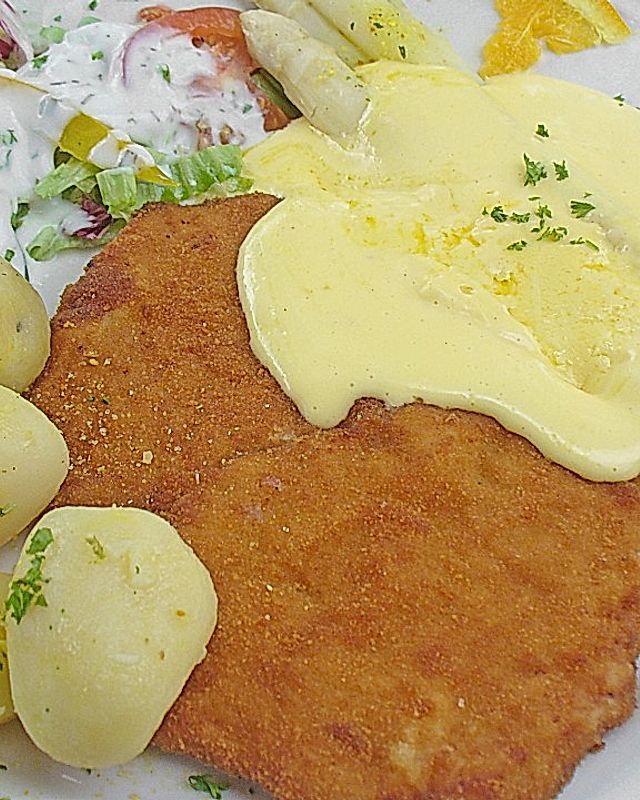 Wiener Schnitzel mit Spargel