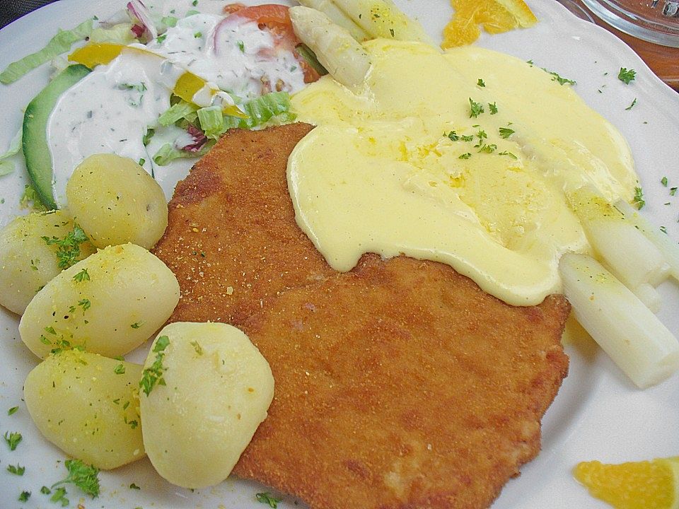 Wiener Schnitzel mit Spargel von lucy2208| Chefkoch