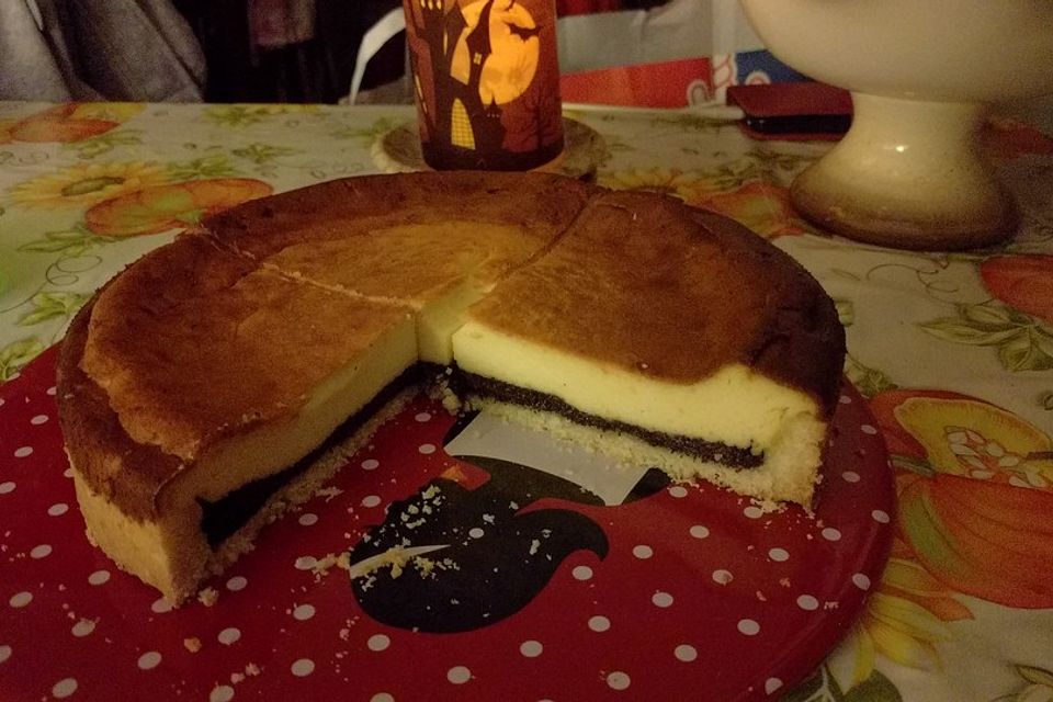 Mohn-Käse-Torte