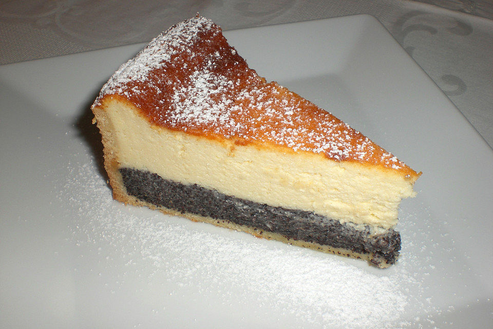 Mohn-Käse-Torte