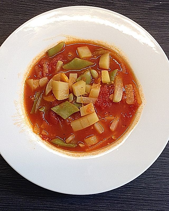 Tomaten - Gemüse - Suppe