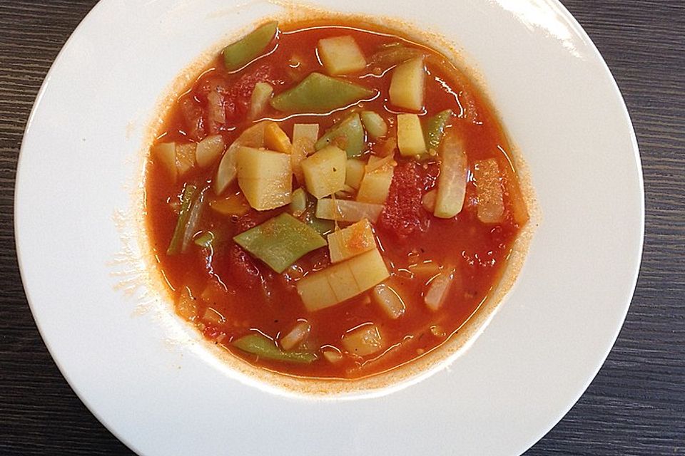 Tomaten - Gemüse - Suppe