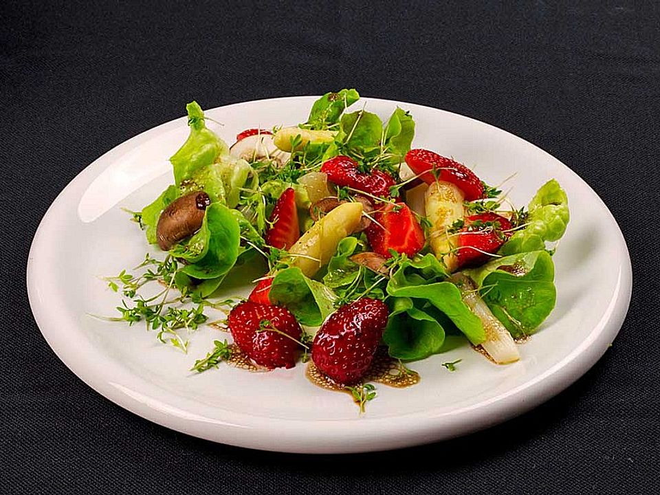 Spargel - Erdbeer - Salat von Gourmenette| Chefkoch