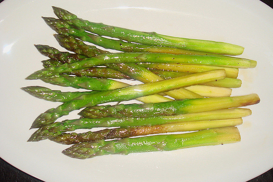 Gebratener Spargel