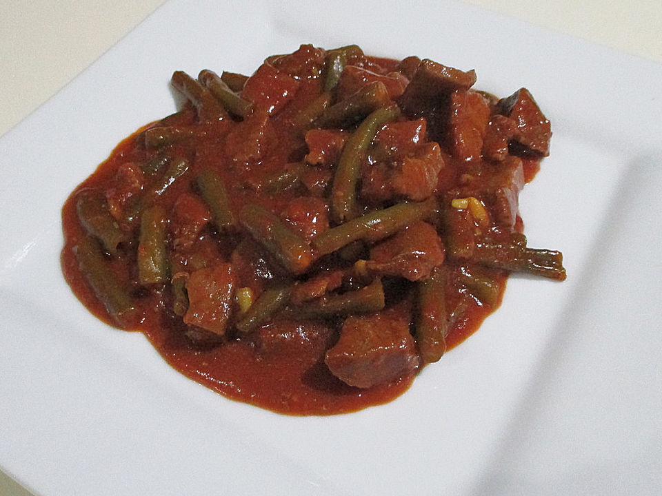 Rindfleisch mit grünen Bohnen von Dalia81| Chefkoch