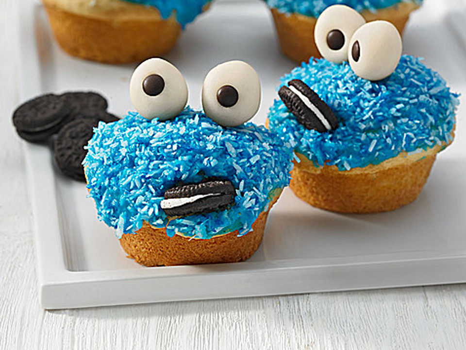 Krümelmonster-Muffins von ninchenfinchen| Chefkoch Krümelmonster-Muffins von ninchenfinchen| Chefkoch