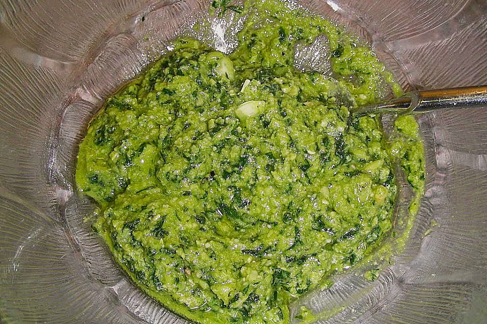 Kräuter - Käsesauce Kräuter - Käsesauce