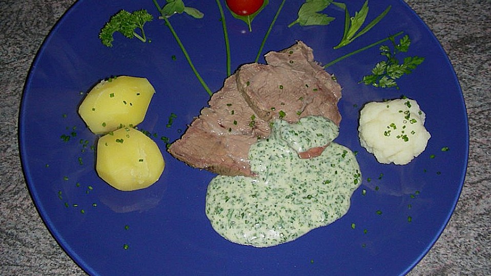 7 Kräuter - Sauce für Siedfleisch oder Hackfleischlaibchen von Tryumph800