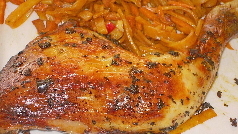 Asiatische Hähnchenkeulen von Hani Asiatische Hähnchenkeulen von Hani